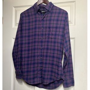 Bonobos Everyday Lightweight Flannel in Purple Check